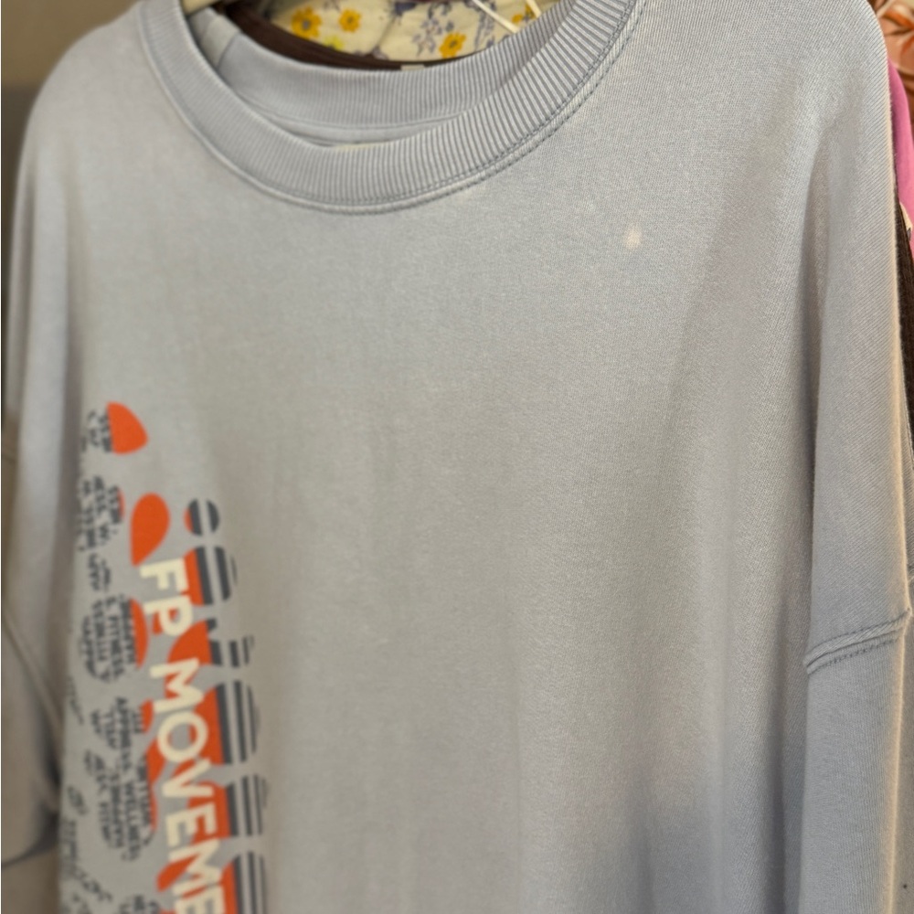 NWT FP Movement Women's All Star Logo Pullover - Picture 3 of 12